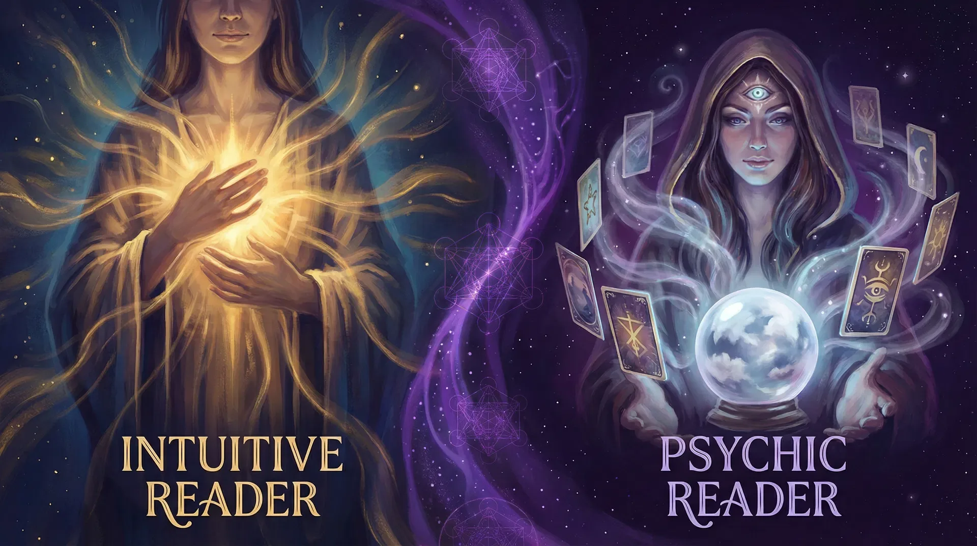 Intuitive Reading vs Psychic Reading: What's the Real Difference?